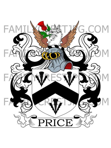 Price Family Crest - London, England