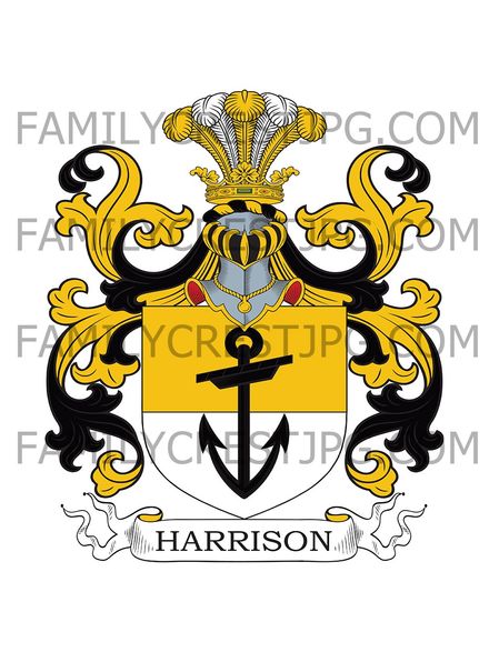 Harrison Family Crest - London, England