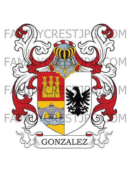 Gonzalez Family Crest
