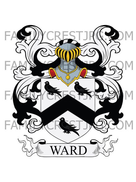 Ward Family Crest - London, England