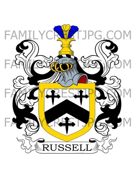 Russell Family Crest