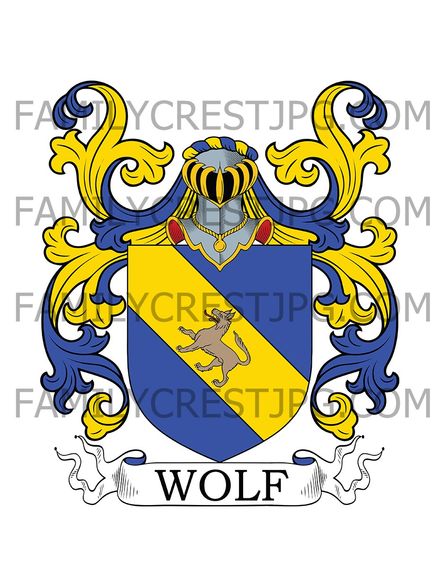 Wolf Family Crest