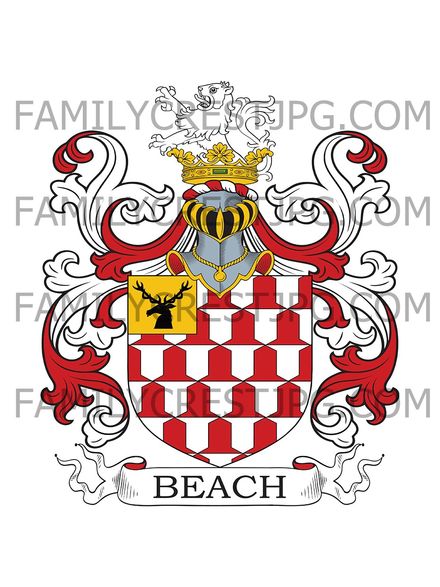 Beach Family Crest