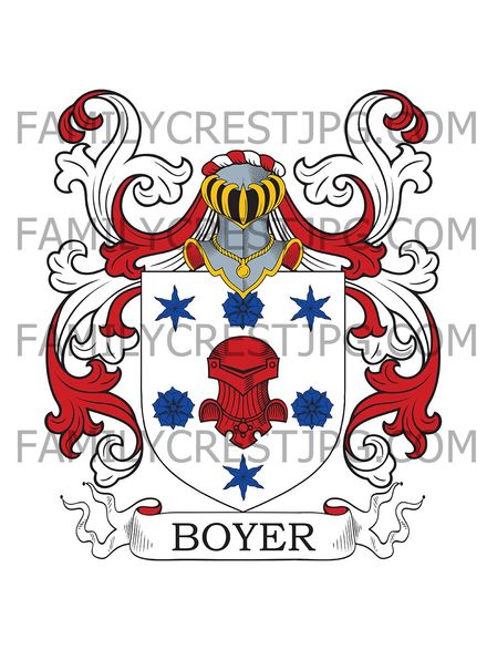 Boyer Family Crest
