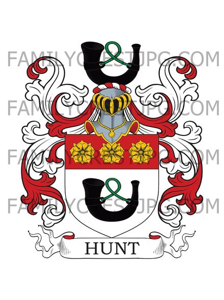 Hunt Family Crest
