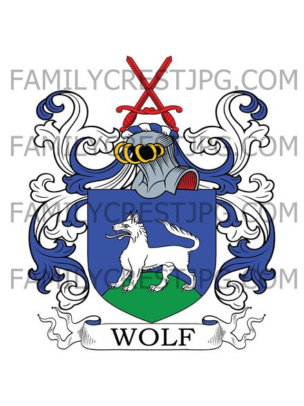 Wolf Family Crest
