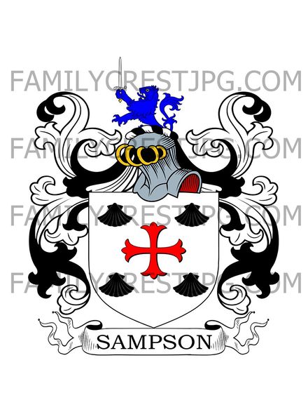 Sampson Family Crest