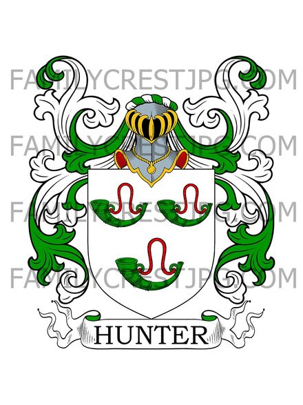 Hunter Family Crest