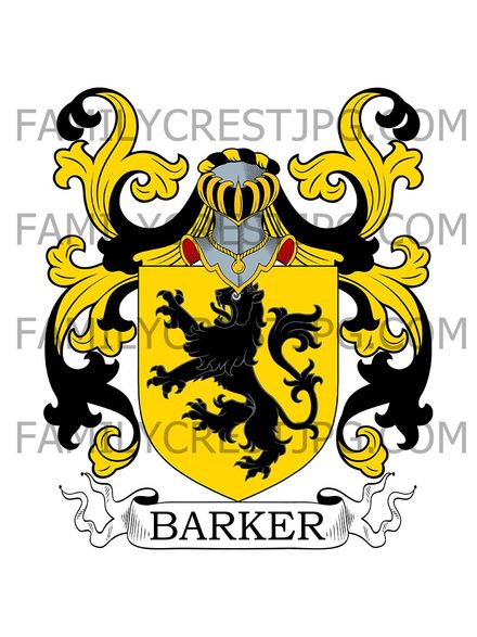 Barker Family Crest