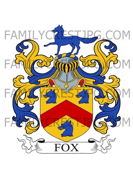 Fox Family Crest