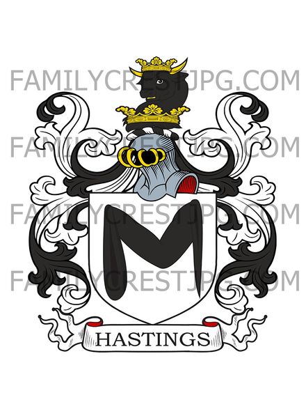 Hastings Family Crest