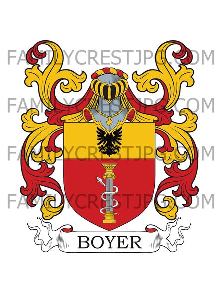 Boyer Family Crest
