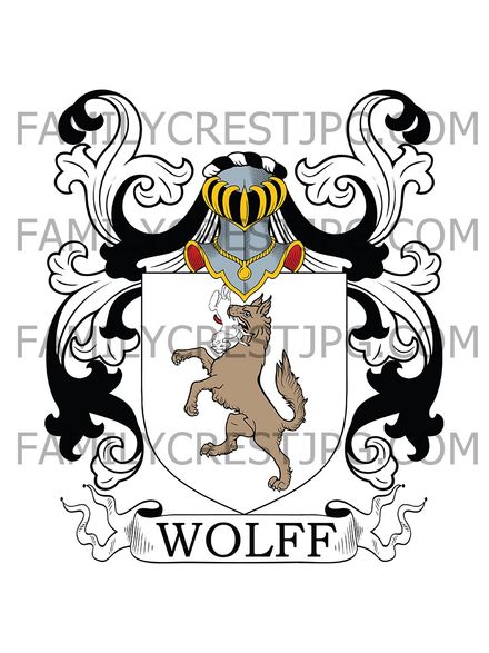 Wolff Family Crest