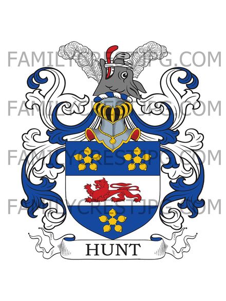 Hunt Family Crest