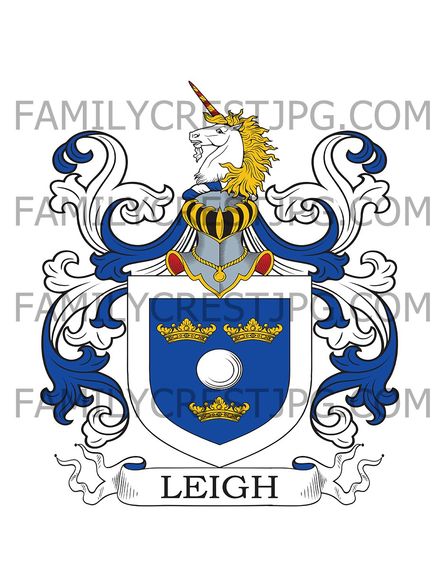 Leigh Family Crest
