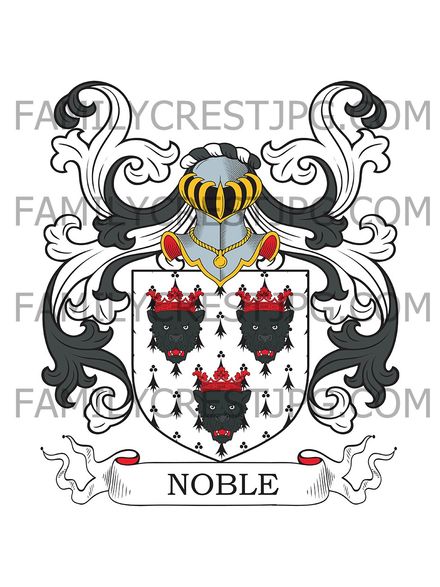 Noble Family Crest