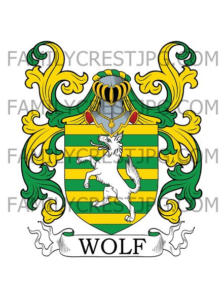 Wolf Family Crest