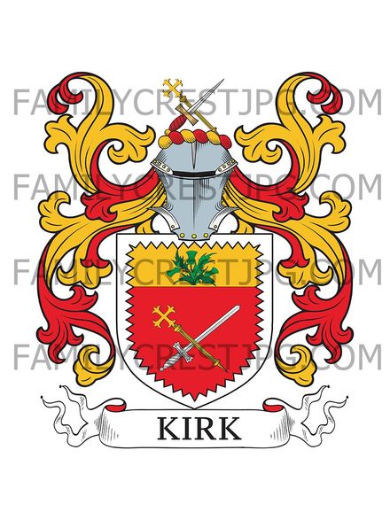 Kirk Family Crest