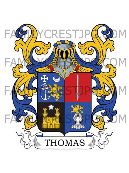 Thomas Family Crest - French Empire