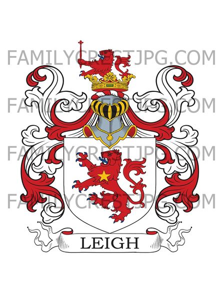 Leigh Family Crest
