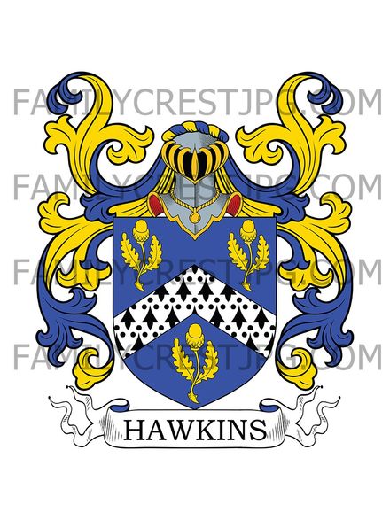 Hawkins Family Crest