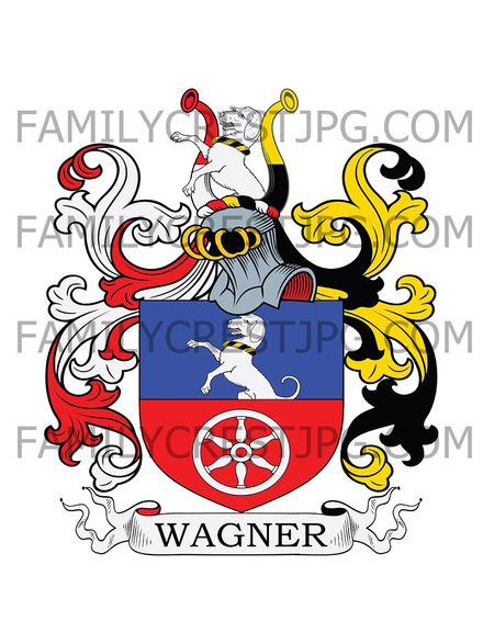 Wagner Family Crest - Vienna, Austria