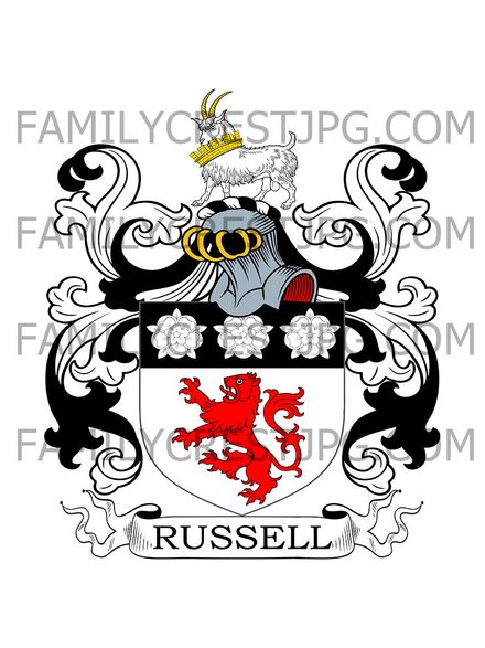 Russell Family Crest
