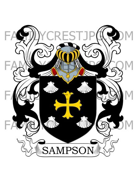 Sampson Family Crest