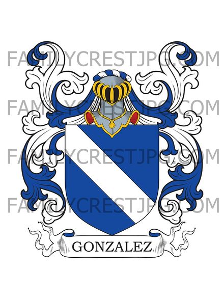 Gonzalez Family Crest