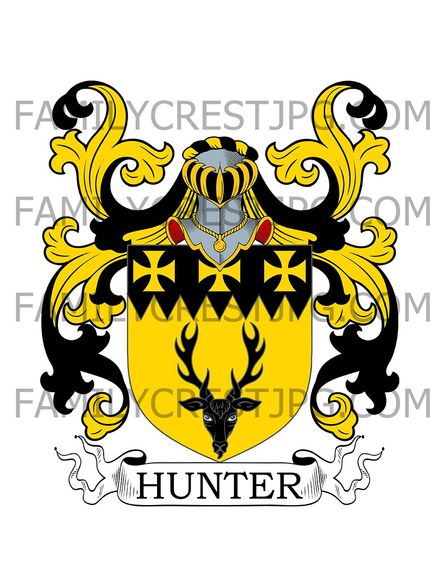 Hunter Family Crest