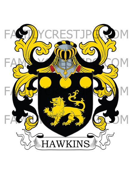 Hawkins Family Crest