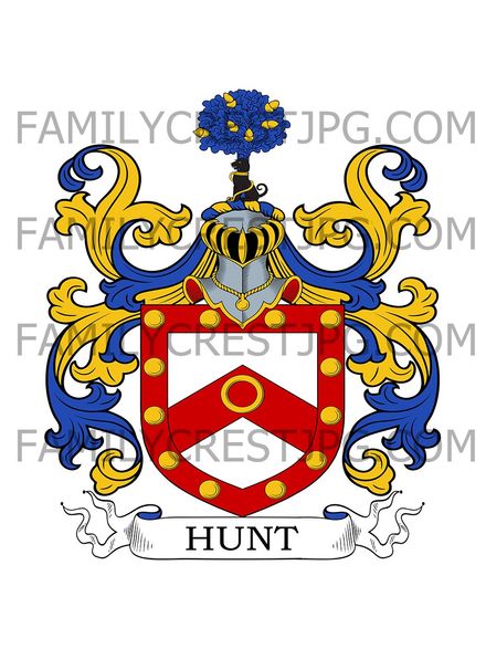 Hunt Family Crest