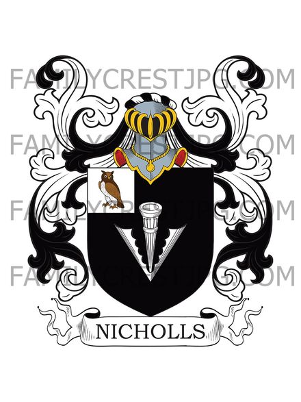 Nicholls Family Crest
