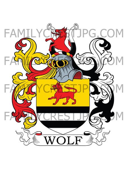 Wolf Family Crest