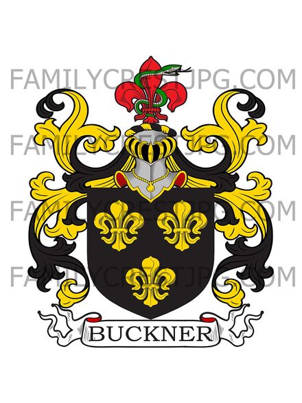 Buckner Family Crest - Cumnor, co. Berkshire, England
