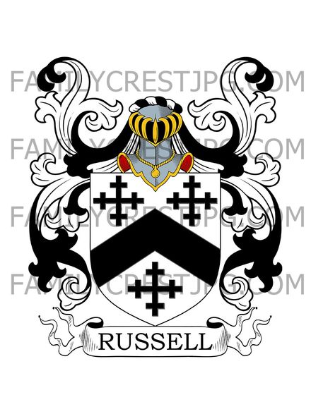 Russell Family Crest