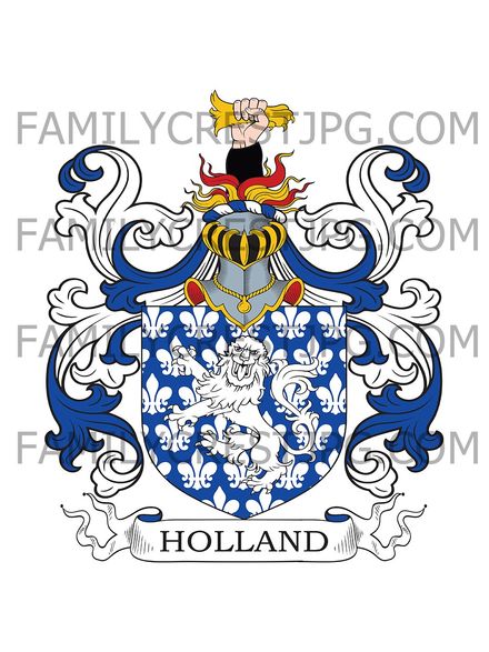 Holland Family Crest