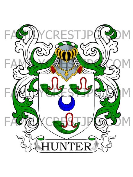 Hunter Family Crest