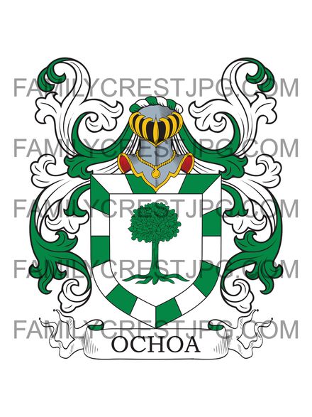 Ochoa Family Crest