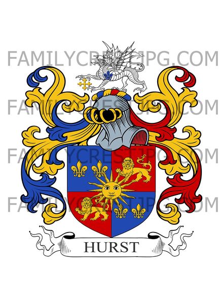 Hurst Family Crest