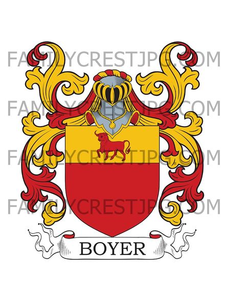 Boyer Family Crest