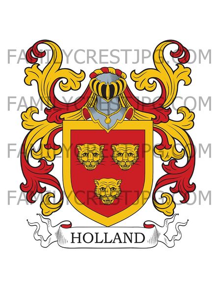 Holland Family Crest