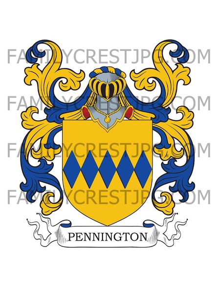 Pennington Family Crest