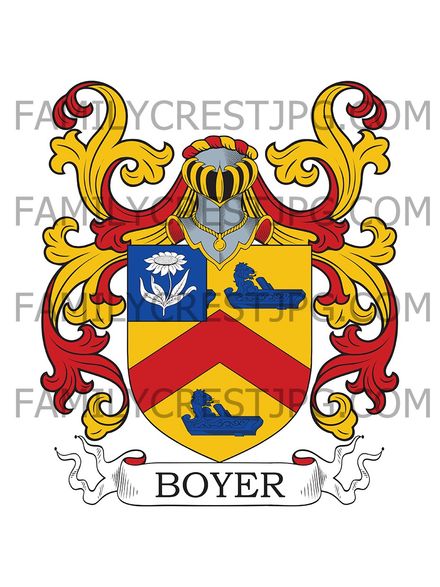 Boyer Family Crest
