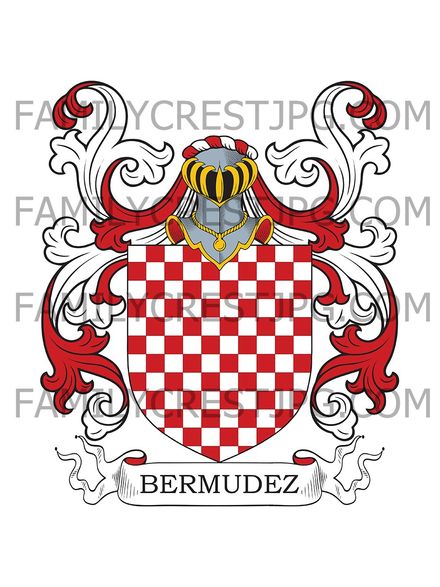 Bermudez Family Crest