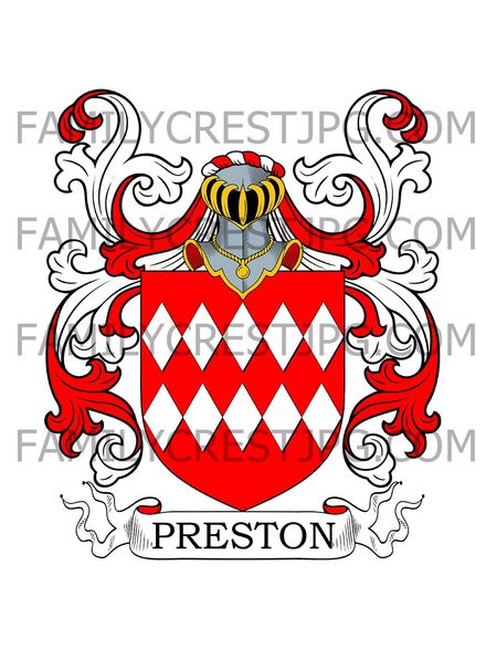Preston Family Crest