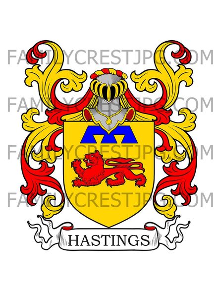 Hastings Family Crest