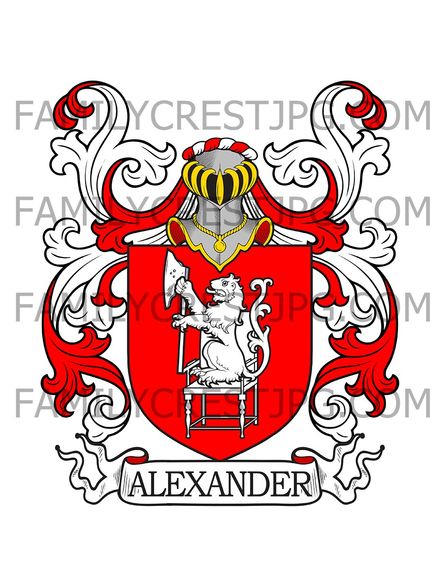 Alexander Family Crest