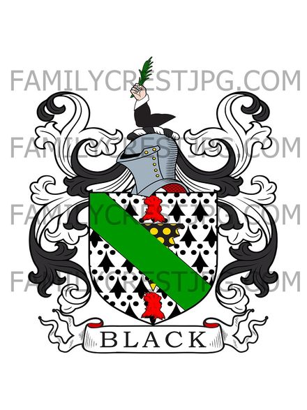 Black Family Crest