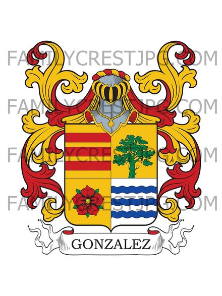 Gonzalez Family Crest